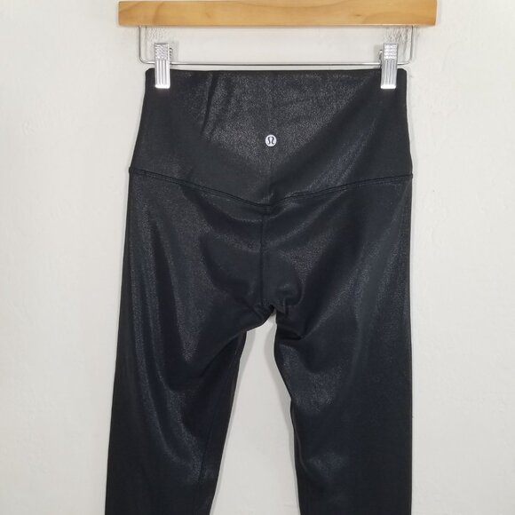 Lululemon Align Legging Crop Black Size 6 - Picture 5 of 8